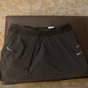 Black Nike Dri-fit Skirt with Built-In Tights